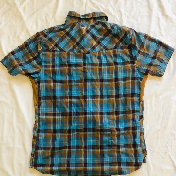 MEN’S LIGHTWEIGHT COLLARED SNAP-CLOSURE S/S LRG CLUB RIDE CYCLING SHIRT (EUC) - Picture 5 of 7